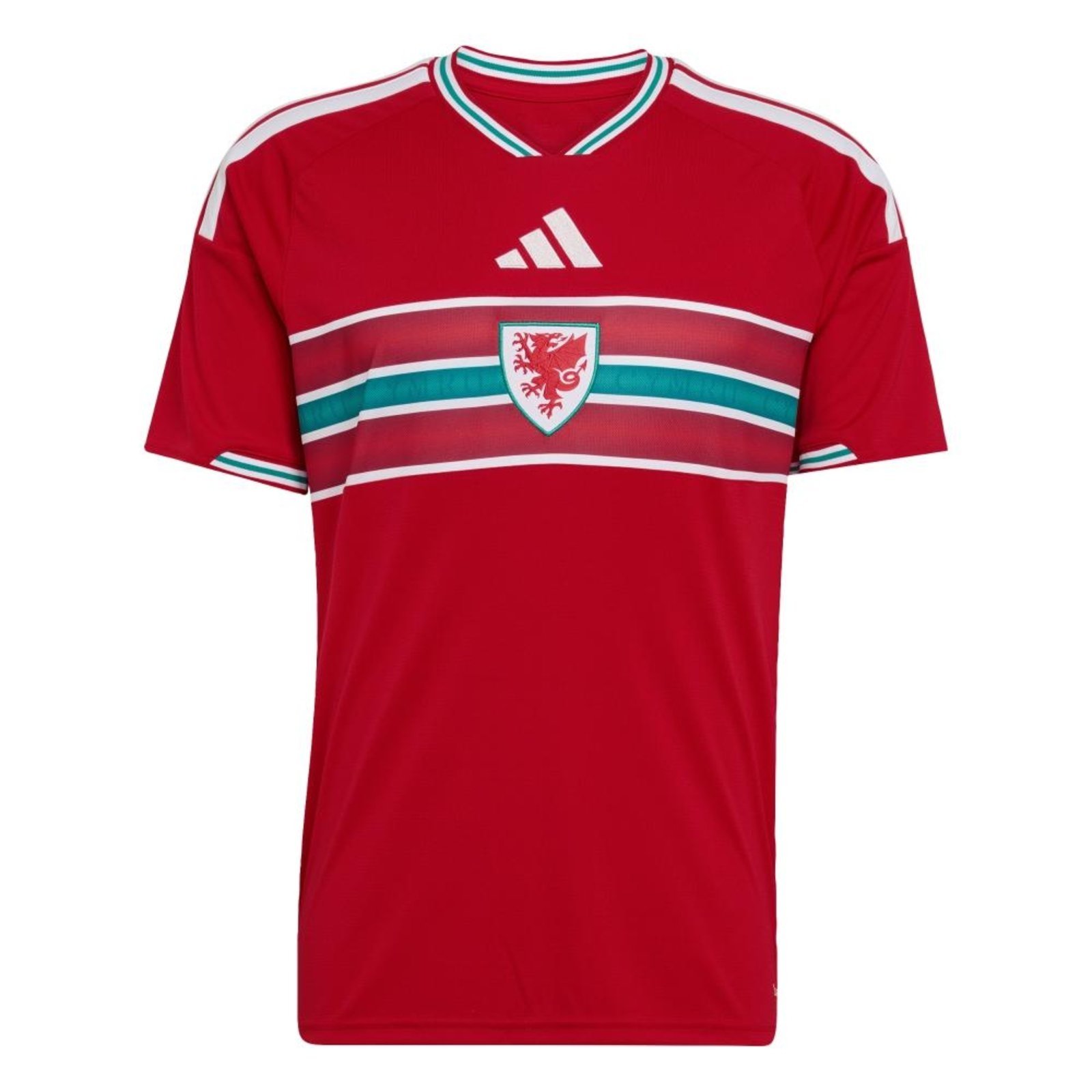Camisa I País de Gales 26 adidas Performance Vermelho