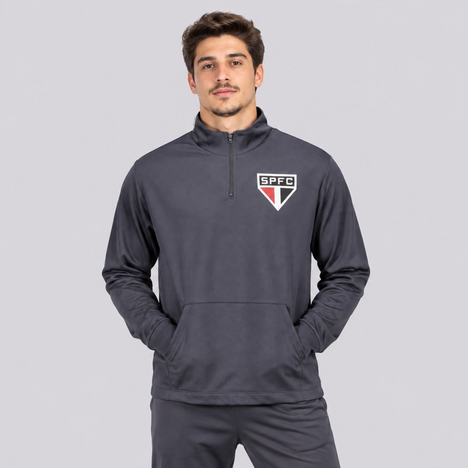 Blusão São Paulo Tato Cinza