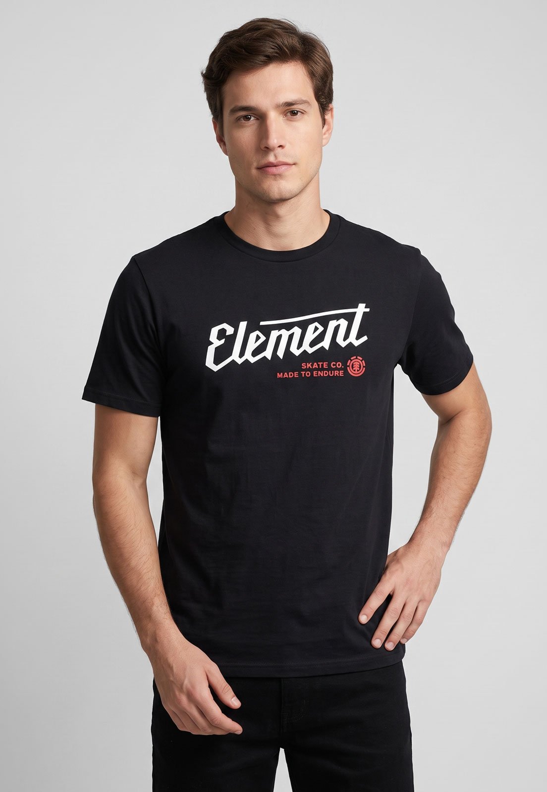 Camiseta Masculina Element Gizmo Preta