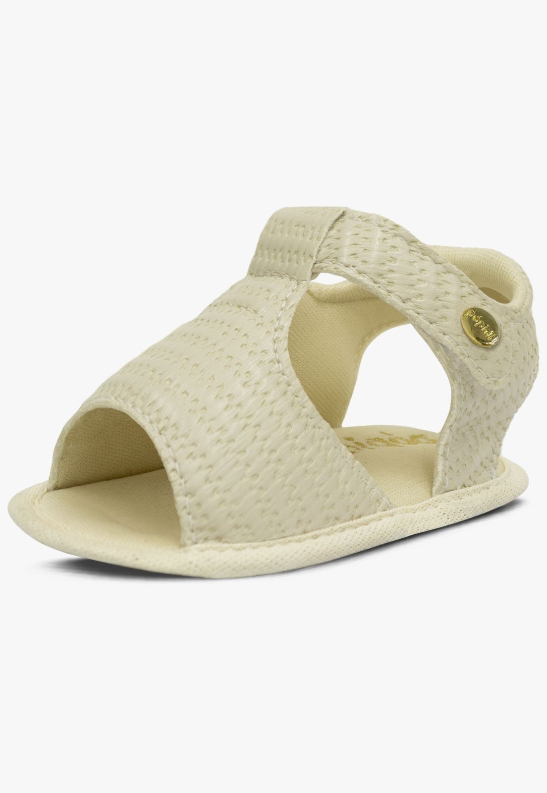 Infantil – Sandália Pópidi Menina Maré Leve Macio Off White