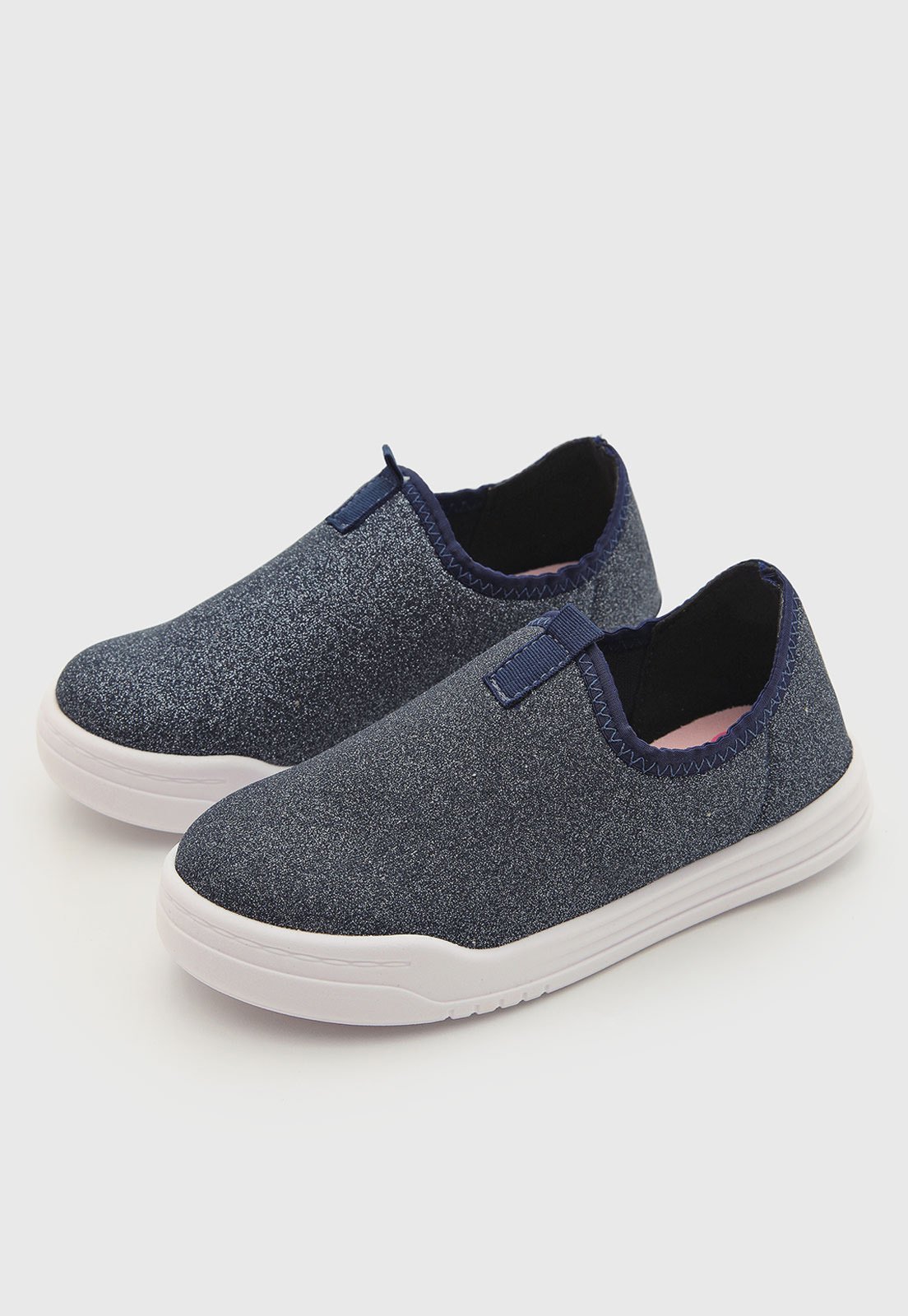Infantil - Tênis Molekinha Slip On Azul