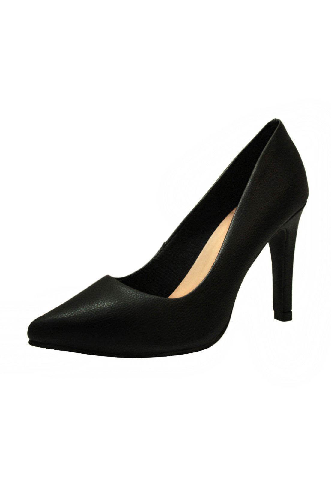 Scarpin Salto Alto Fino Luiza Sobreira Preto Mod. 741