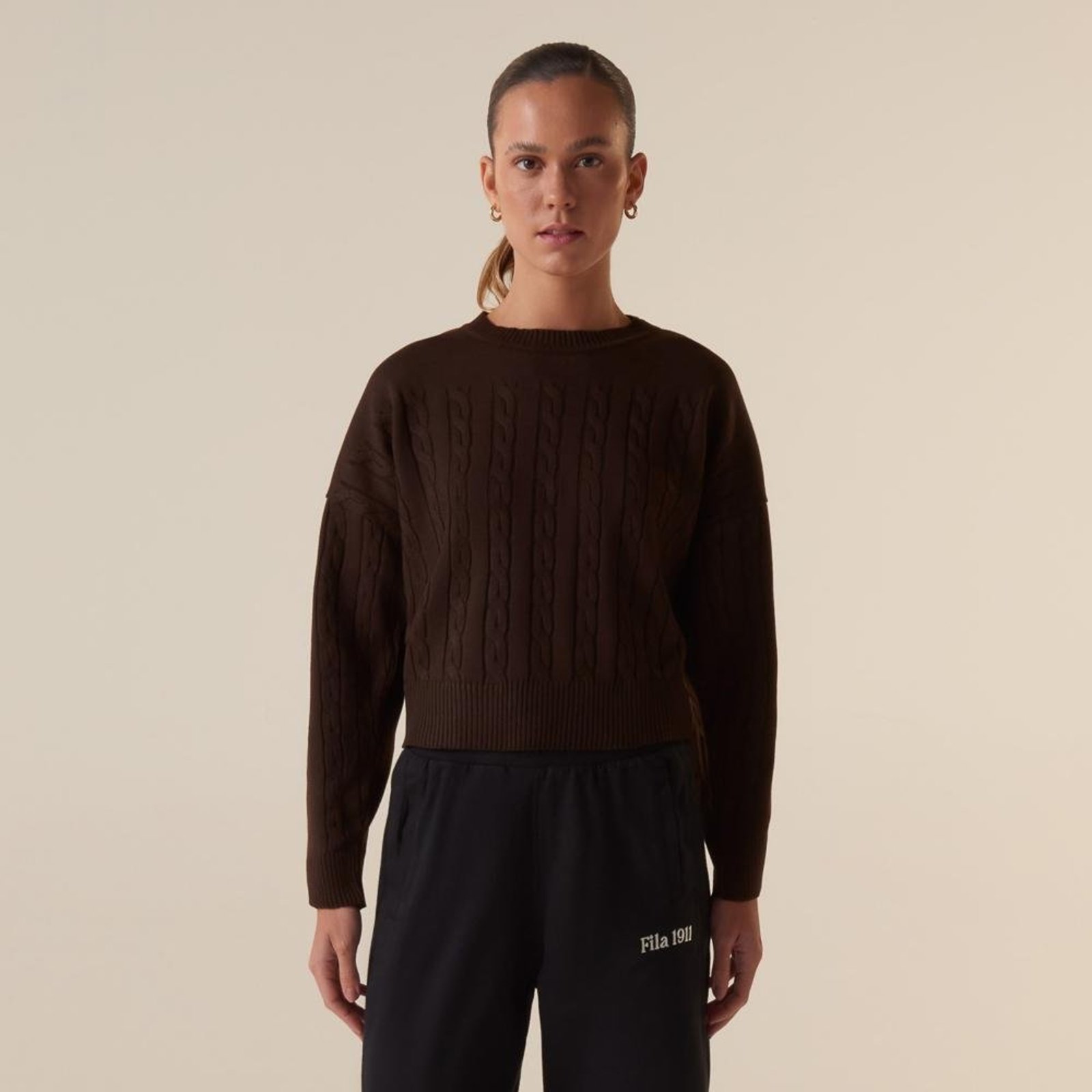 Casaco Fila Comfort Uc Basic Tricot Feminino Incolor