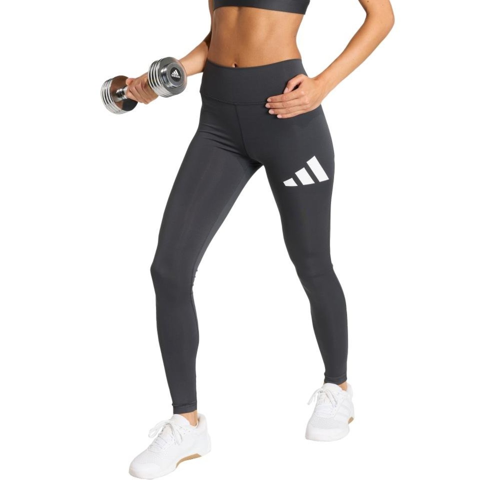Legging Train Essentials Big Logo Full-Length adidas Performance Cinza