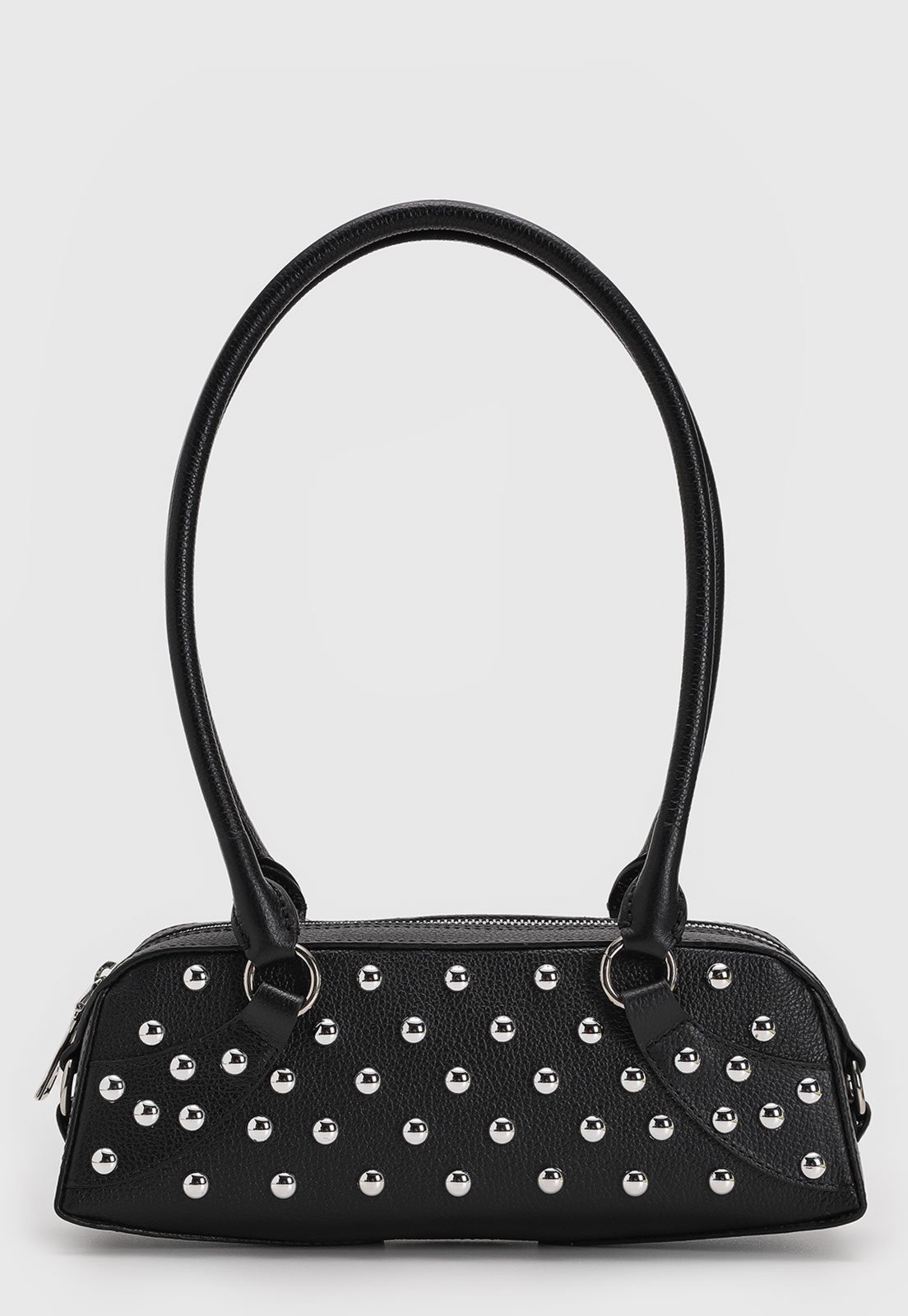 Bolsa Tiracolo Luiza Barcelos Tote Com Tachas Preta