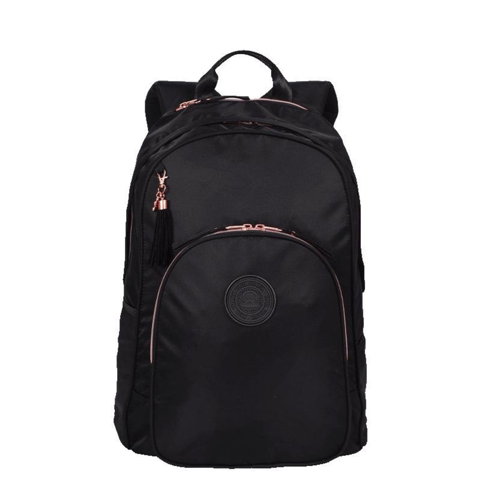 Infantil - Mochila Grande Paul Frank Glam Preto Preto