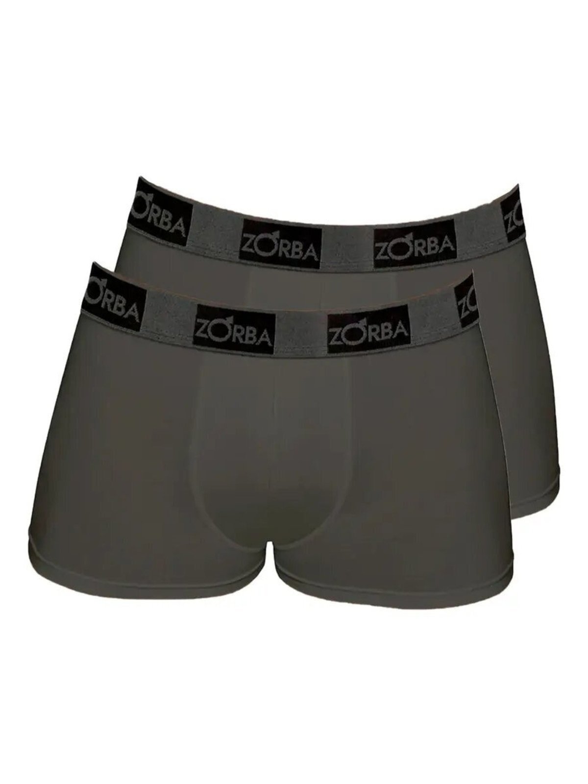 Kit com 2 Cuecas Boxer Zorba 717 Cinza