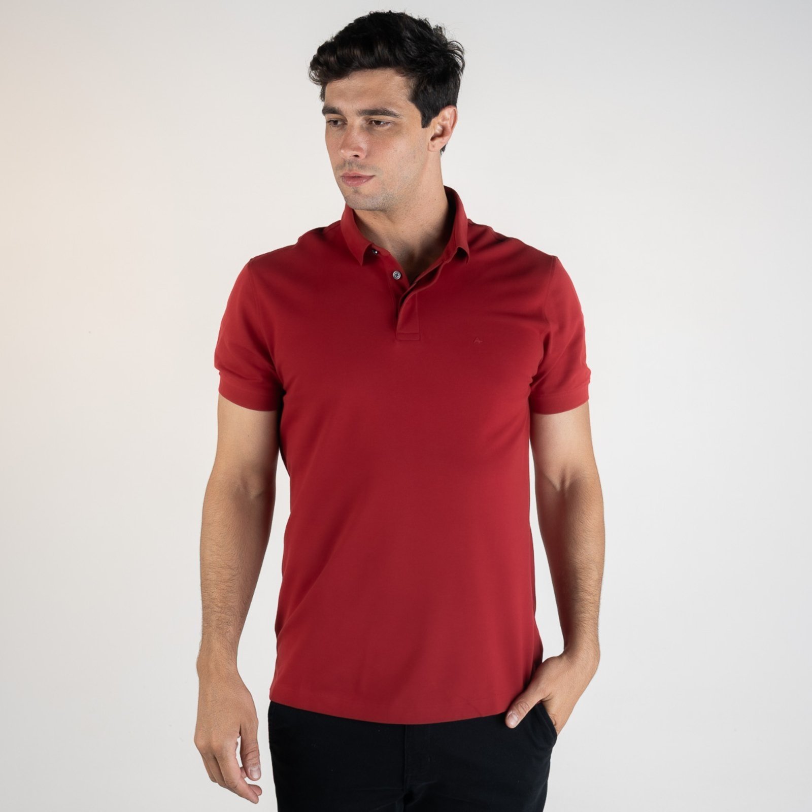 Camisa Polo Aramis Colorfix Vermelho