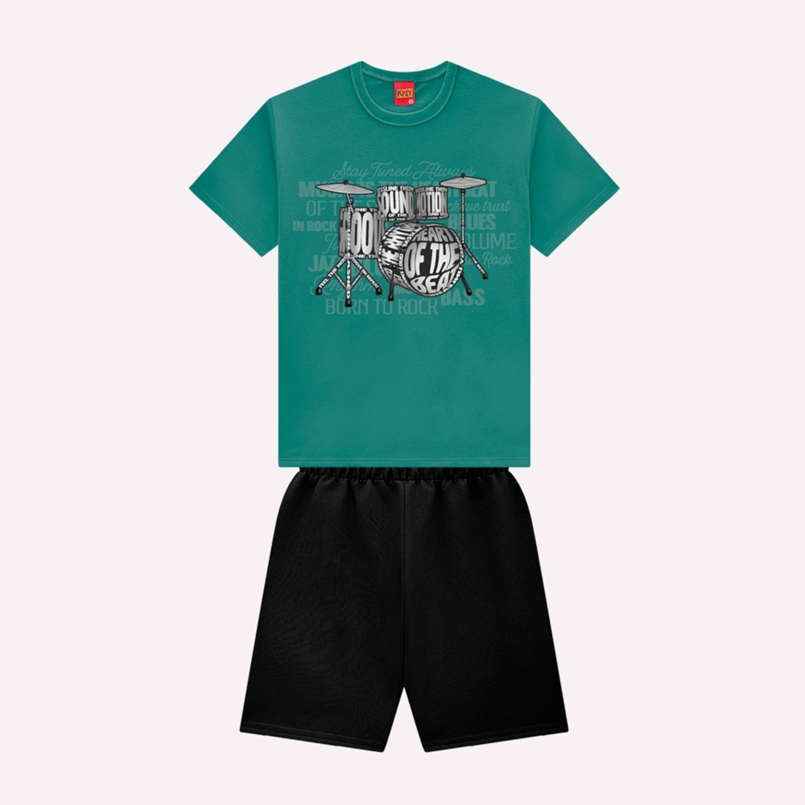 Infantil – Conjunto Menino em Algodão Kyly