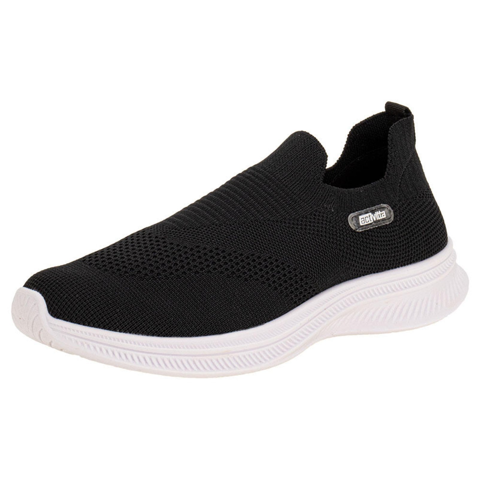 Tênis Feminino Slip On Actvitta 4829317 0448293 Preto
