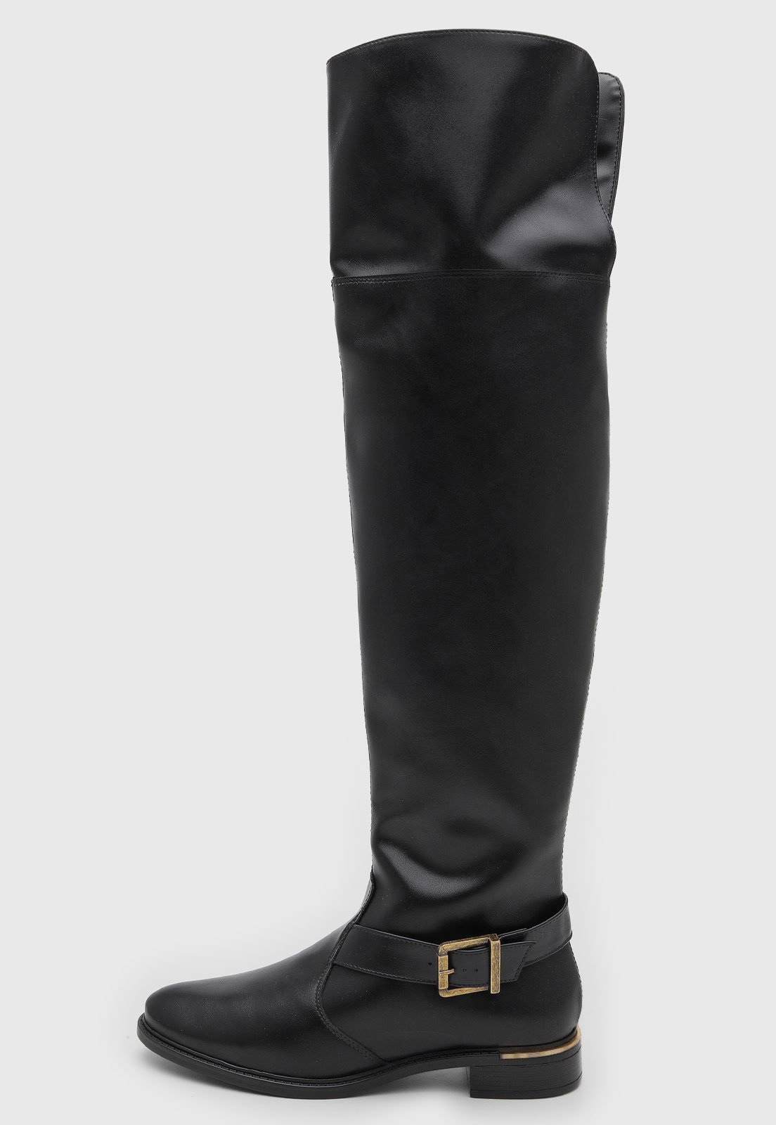 Bota Feminina Vizzano Cano Alto Preta