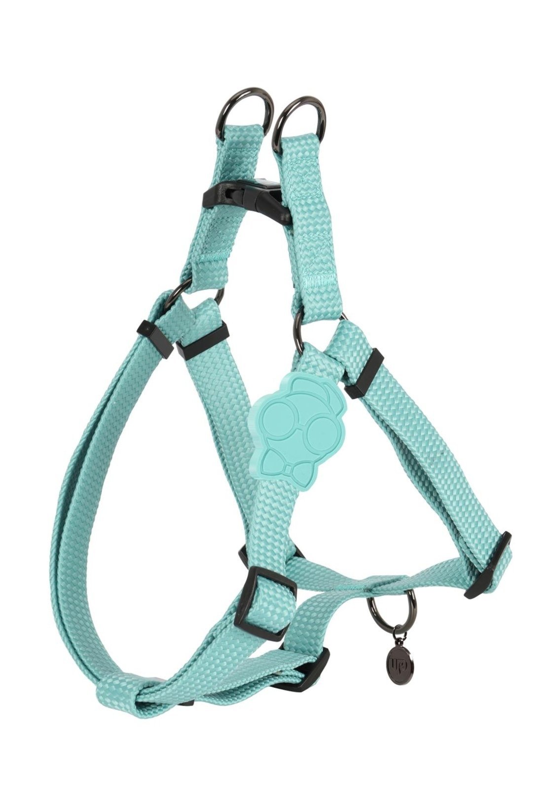 Infantil - Peitoral Pet Pequeno Ajustável em Poliéster Solids Up4you Verde
