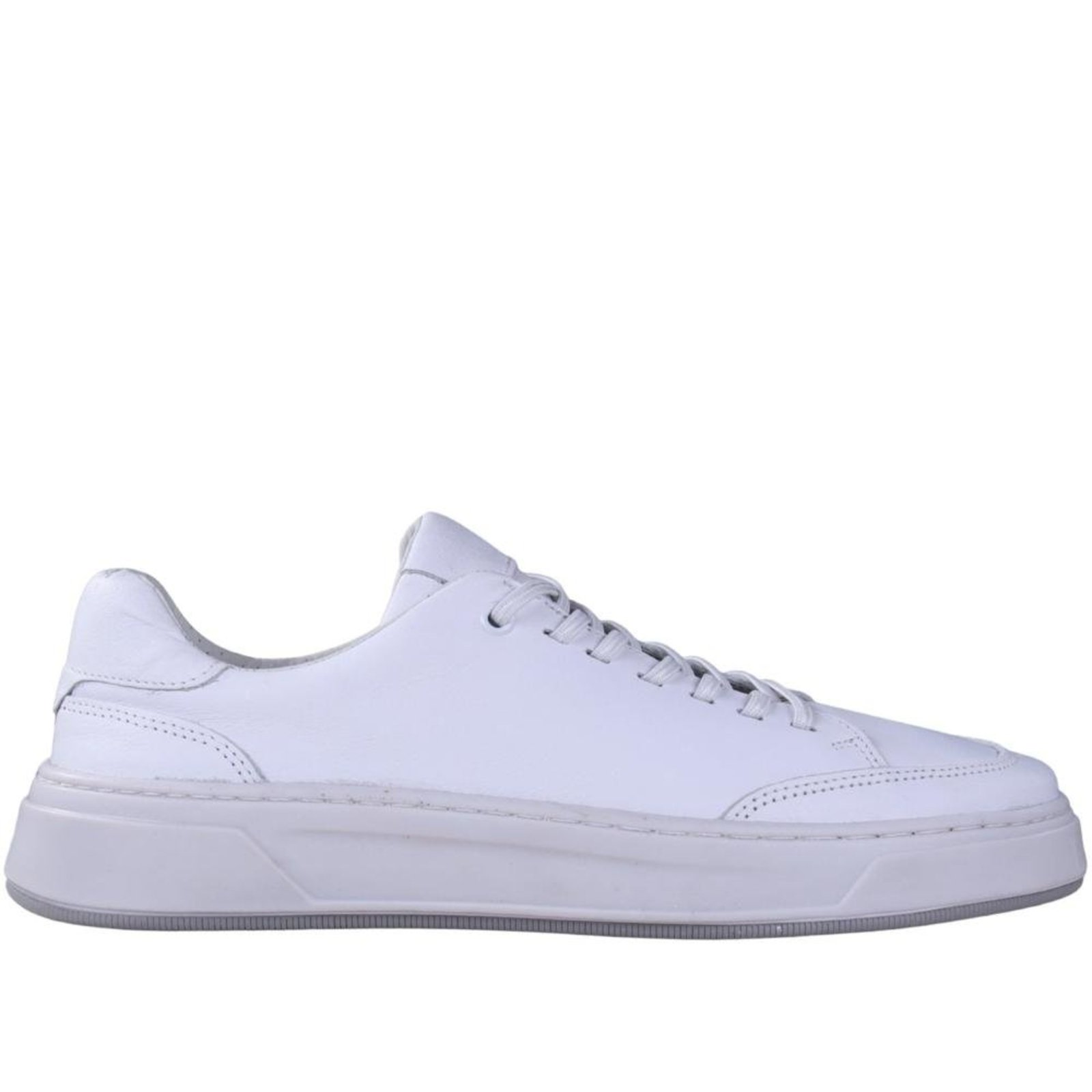 Sapatênis Masculino em Couro Zariff Mrk002fc Branco Incolor