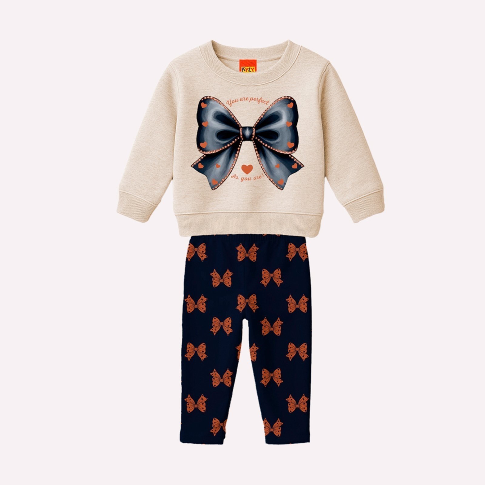 Infantil - Conjunto Menina Laços Kyly
