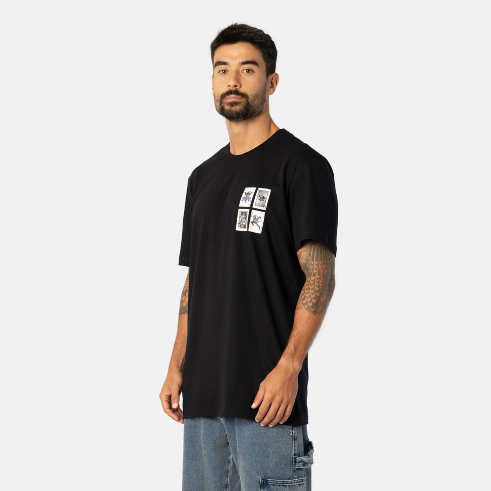 T-Shirt Lost Joker PRETO
