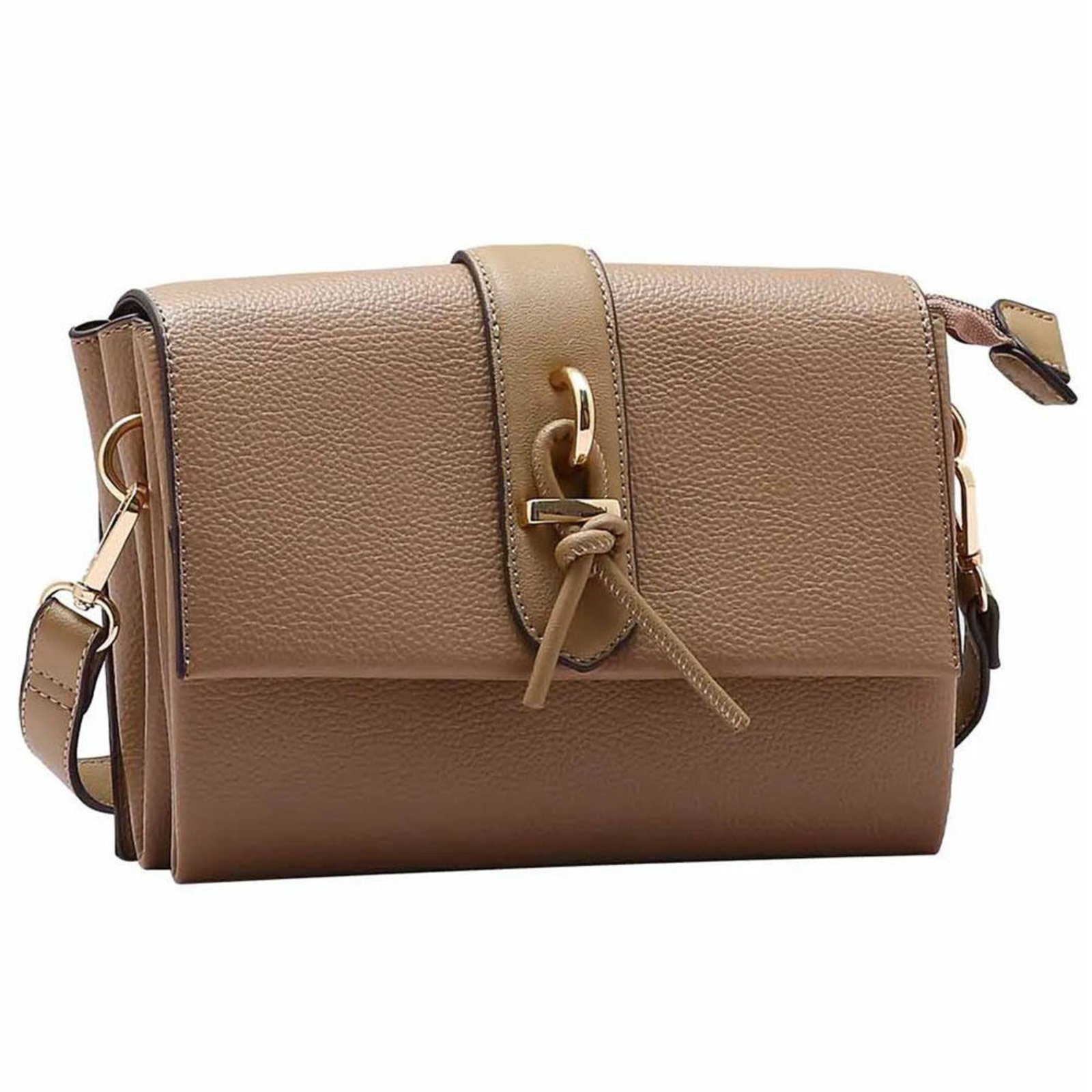 Bolsa Feminina Transversal Chenson Cg89914 1824914 Bege