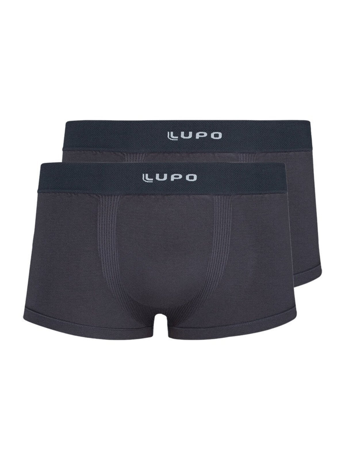Kit com 2 Cuecas Sunga Lupo 656-001 Cinza