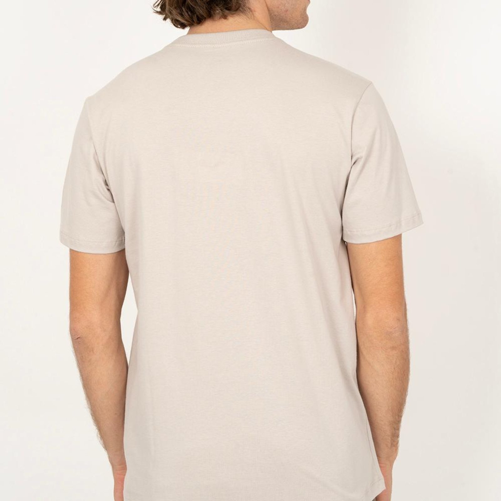 Camiseta Quiksilver Comp Logo SM26 Masculina Areia