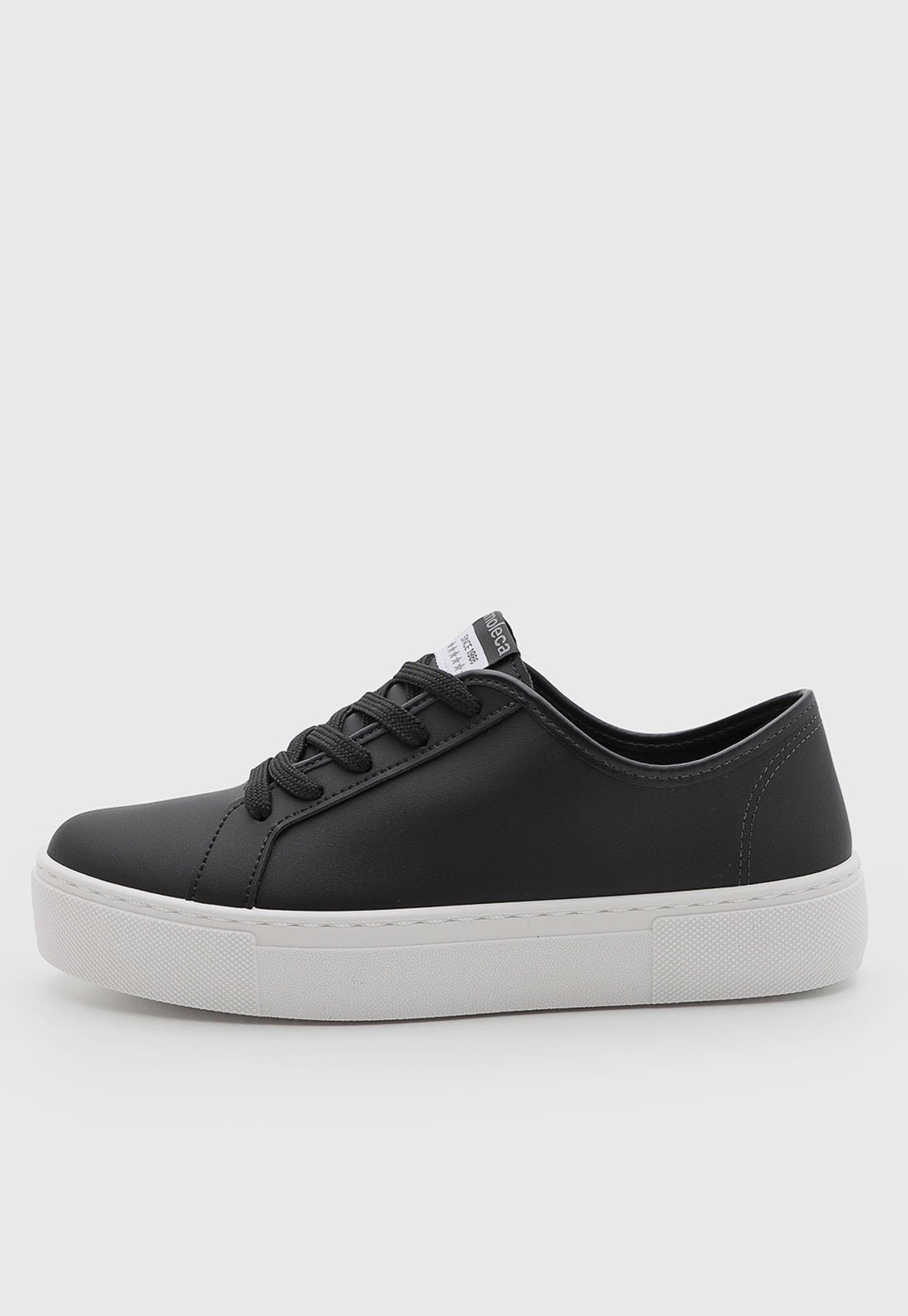 Tênis Feminino Moleca Cadarço Preto