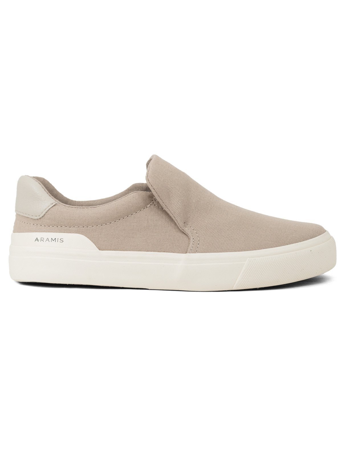 Tênis Aramis Next Slip On Casual Daily Slip Elástico Confortável Resistente Bege