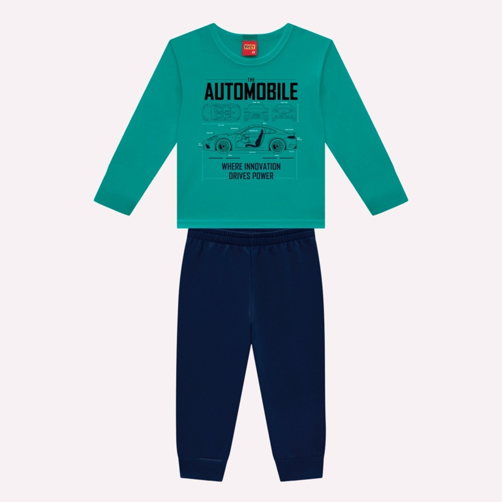 Infantil - Conjunto Menino Carro Kyly