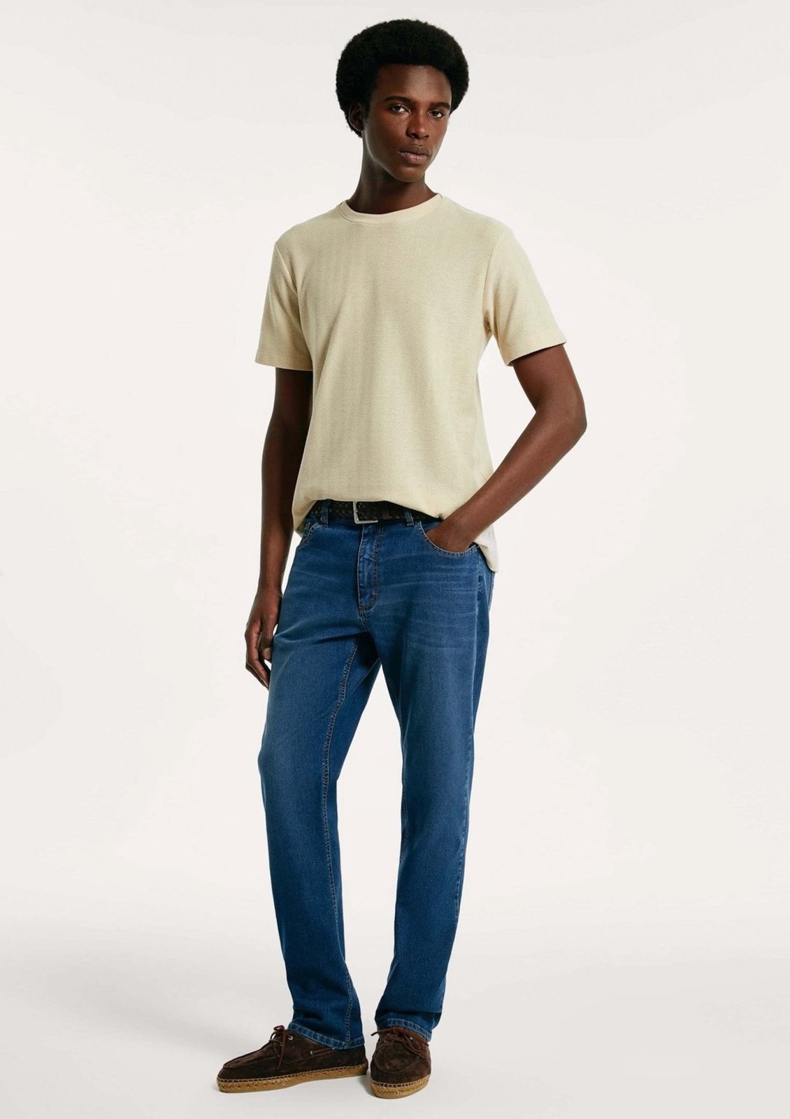 Calça Jeans Masculina Reta Hering