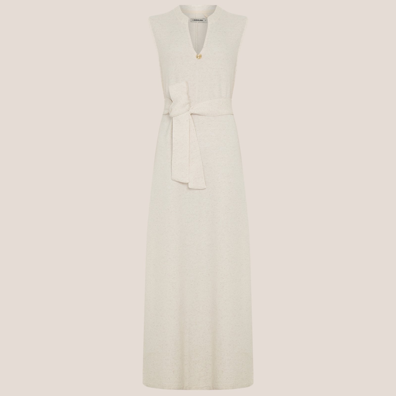 Vestido Dudalina Daniele Ve26 Bege Feminino