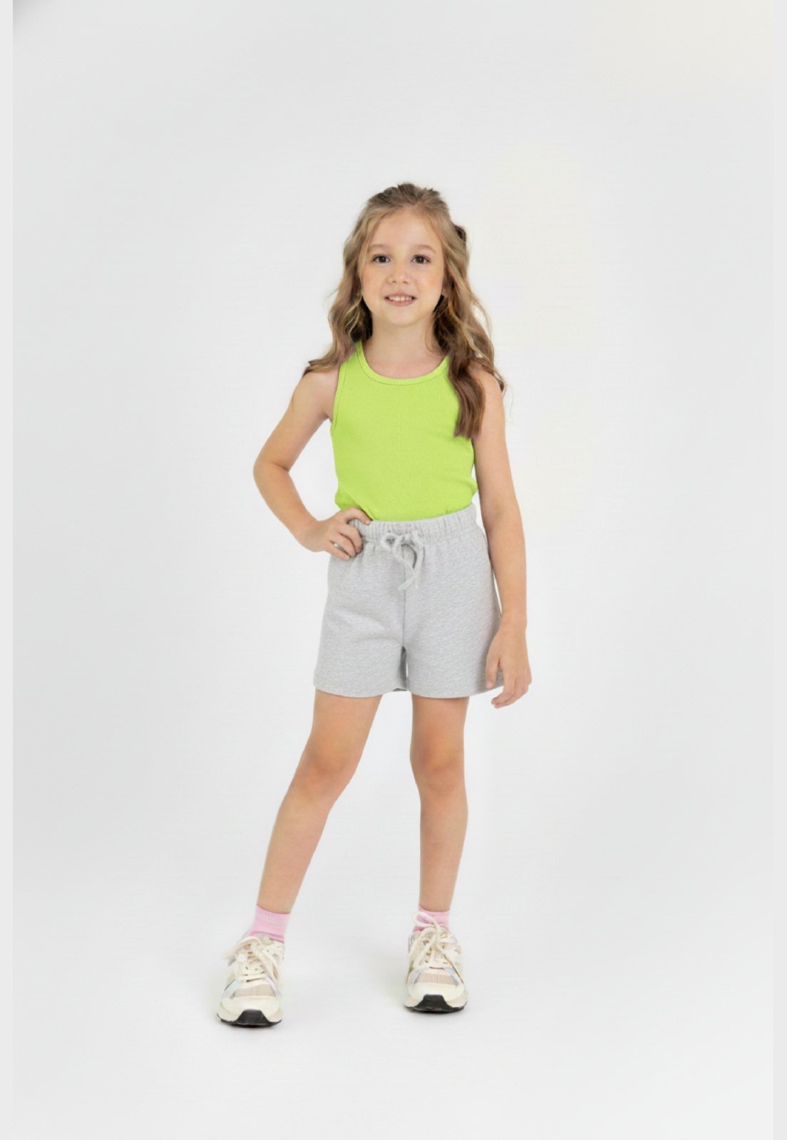 Infantil - Regata em Ribana Guloseima Verde