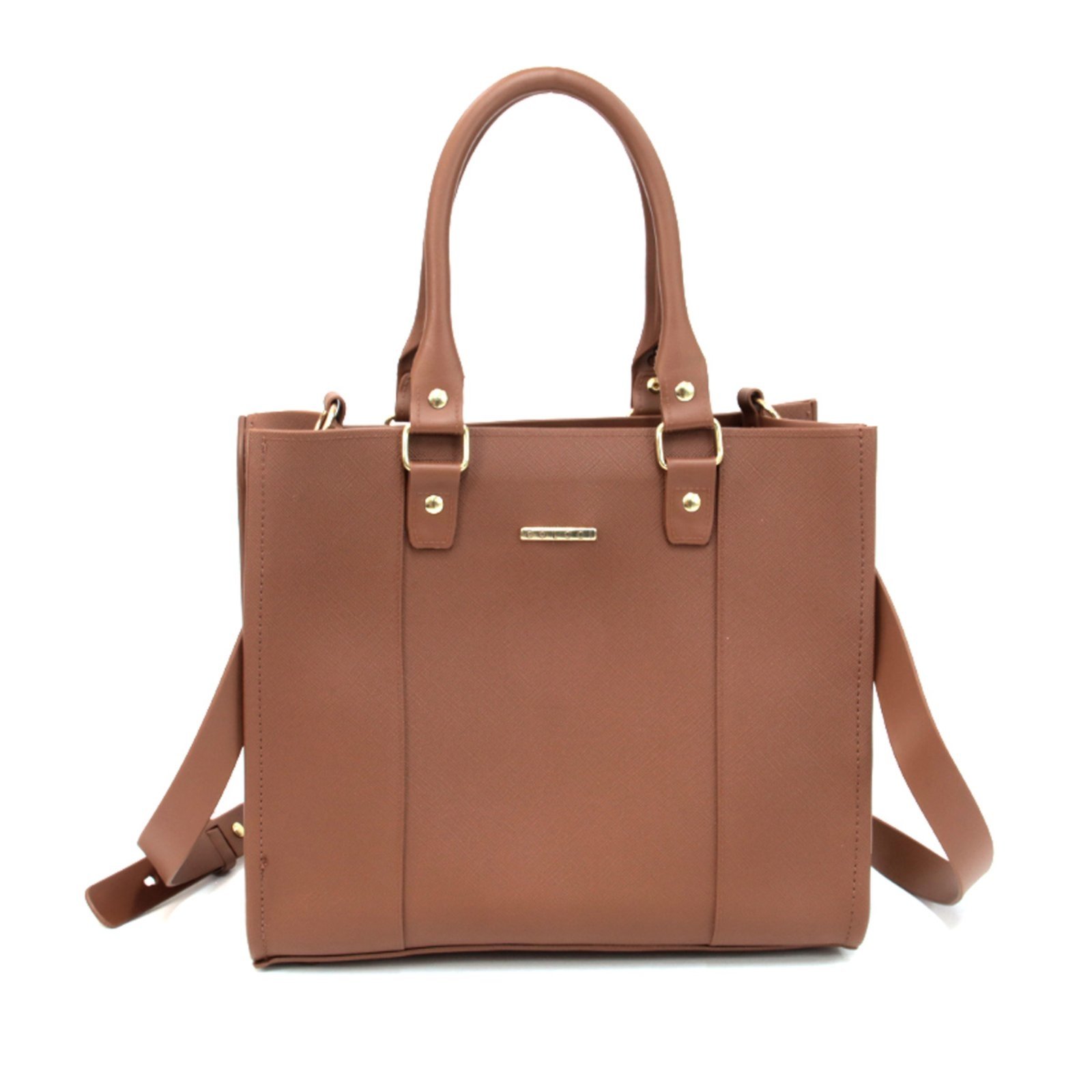 Bolsa Cairo Colcci Techfit Bolsa de Mão e Crossbody Marrom Mulber