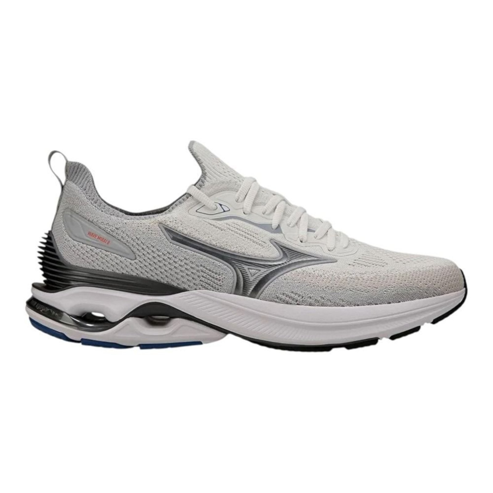Tênis Mizuno Wave Mirai 8 Masculino - Cinza - Mizuno