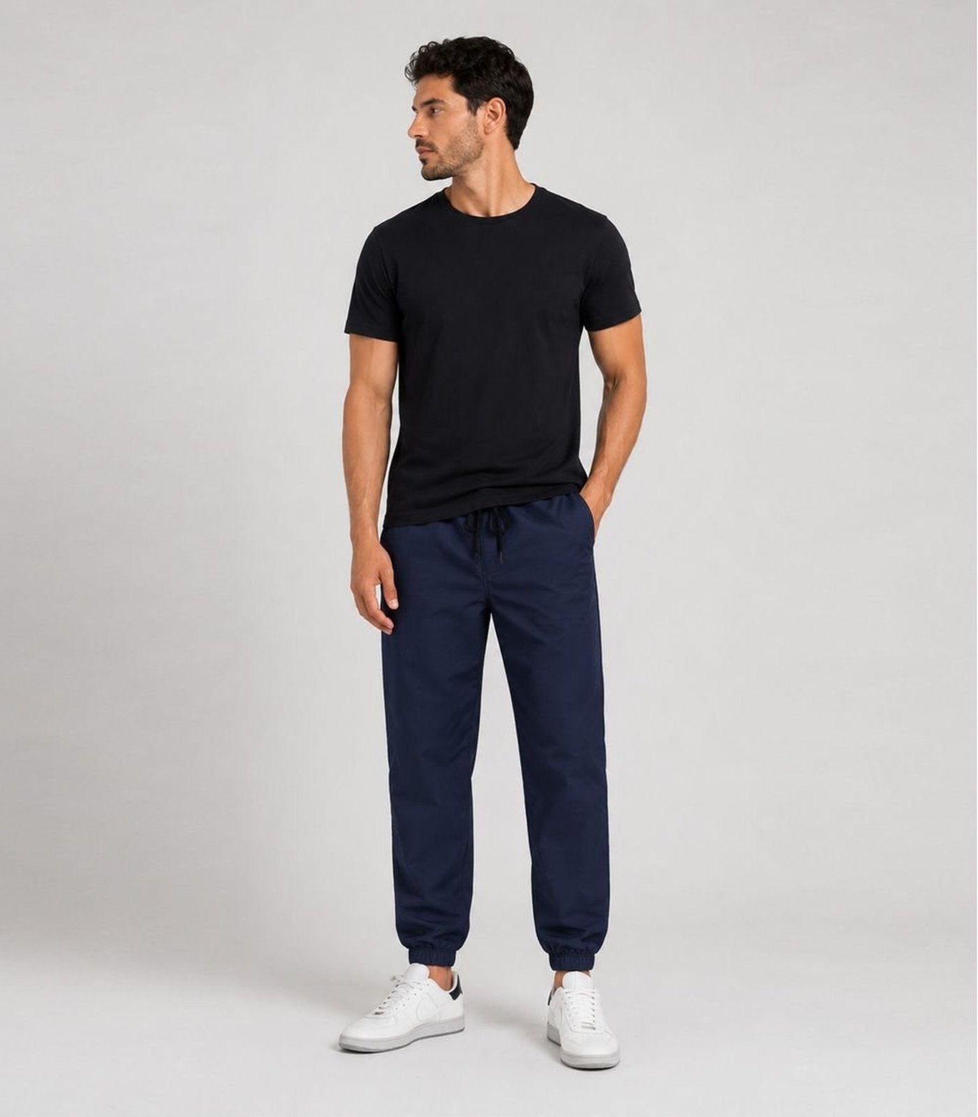 Calça Masculina Tactel Aqualight Com Bolso Select Azul