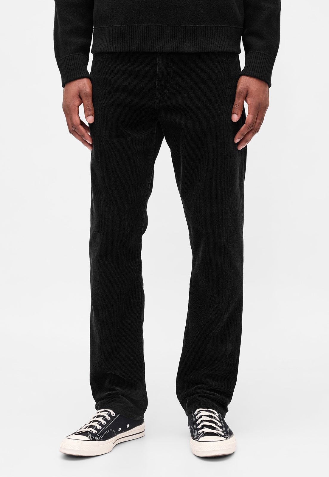 Calça Masculina GAP Veludo Cotelê Preta