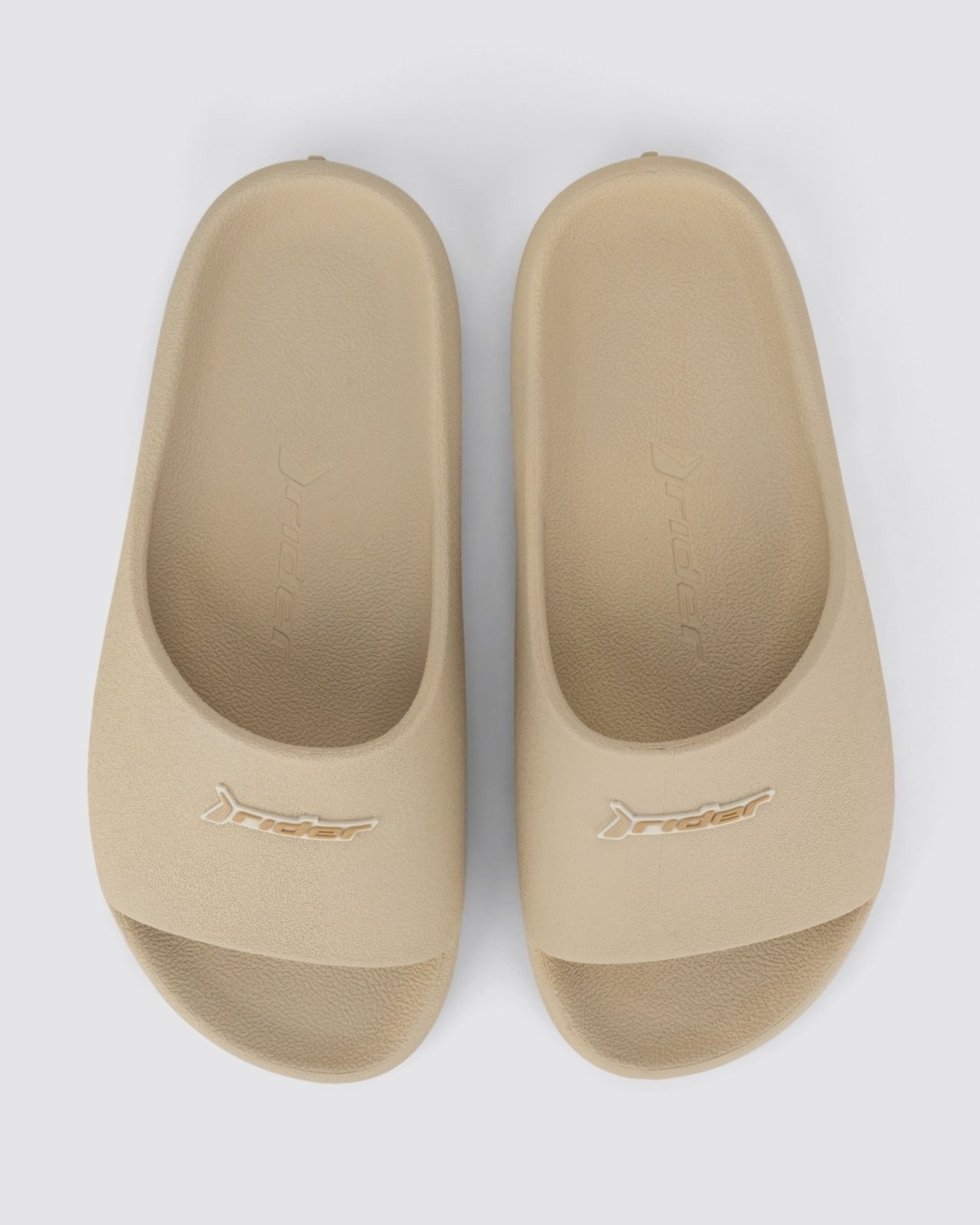 Vista 3 Chinelo Slide Masculino Adulto Rider Drip bege Rider bege