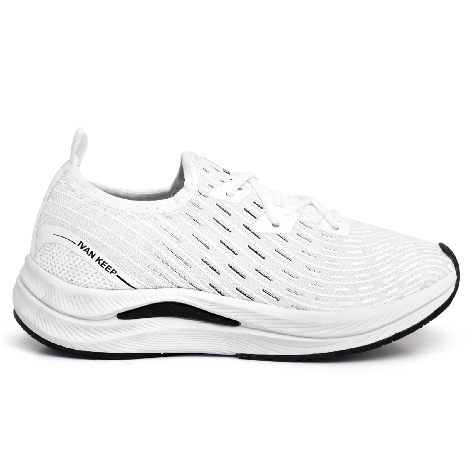 Vista 3 Tênis Feminino Caminhada Corrida treino Academia Casual ÉPICO CALÇADOS branco ÉPICO CALÇADOS branco