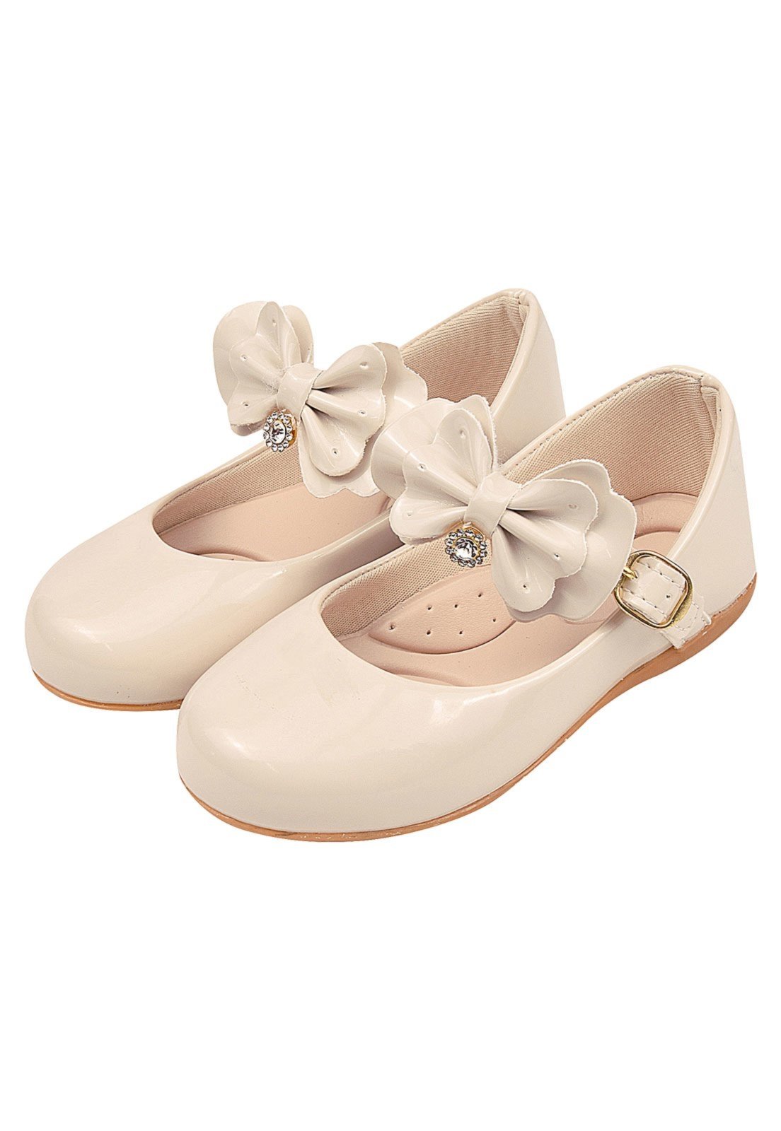 Infantil – Sapatilhas Menina 2 em 1 Moda Festa Barato 2014 Off White