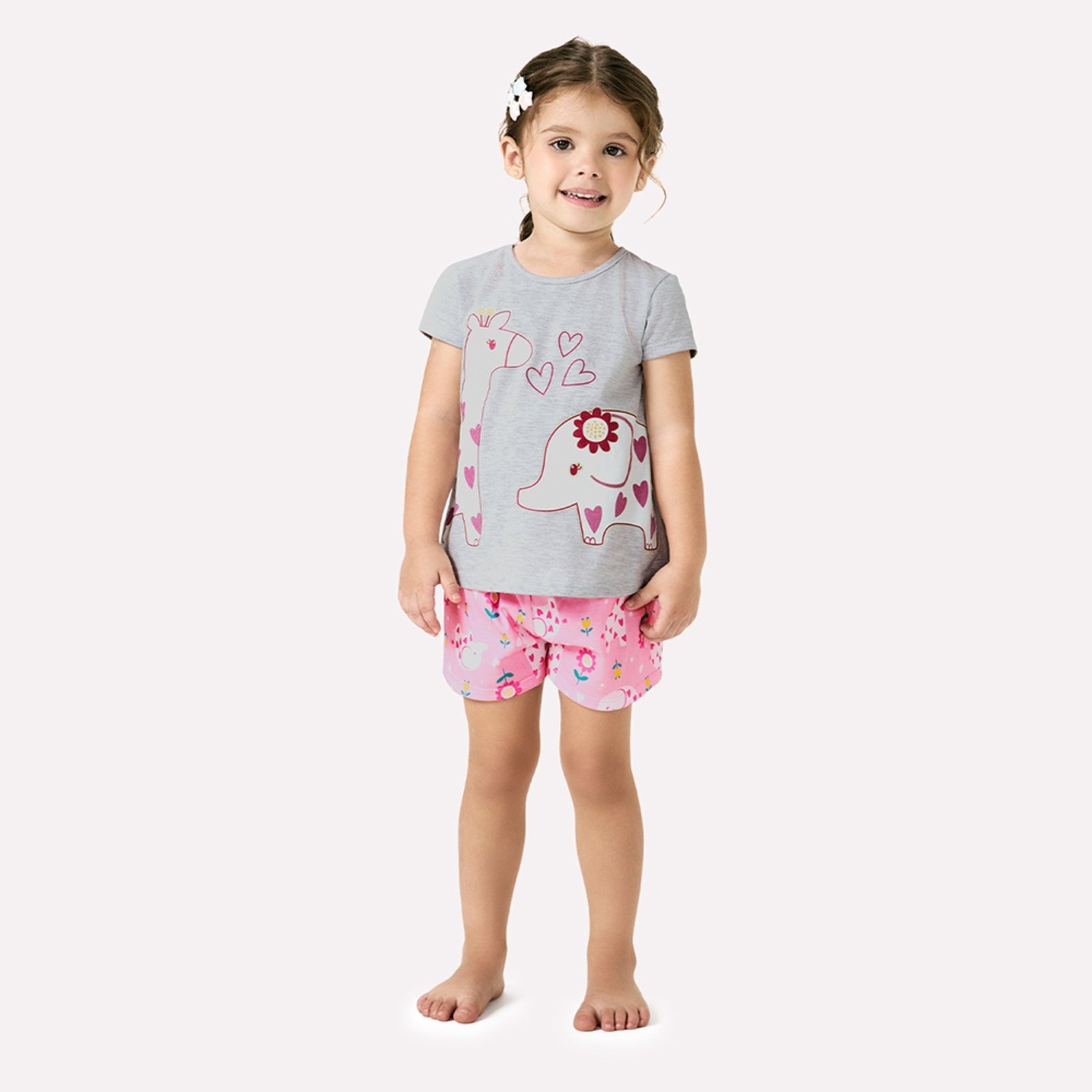 Pijama Menina Brilha no Escuro Kyly