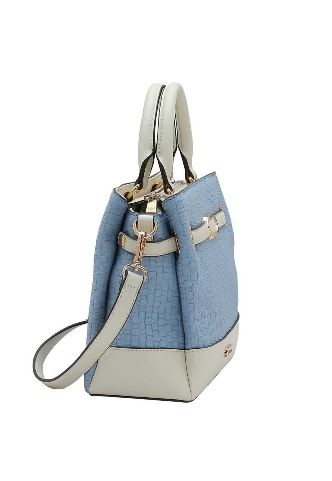 Vista 3 Bolsa Feminina Chenson Duo Colors 3485265 café café