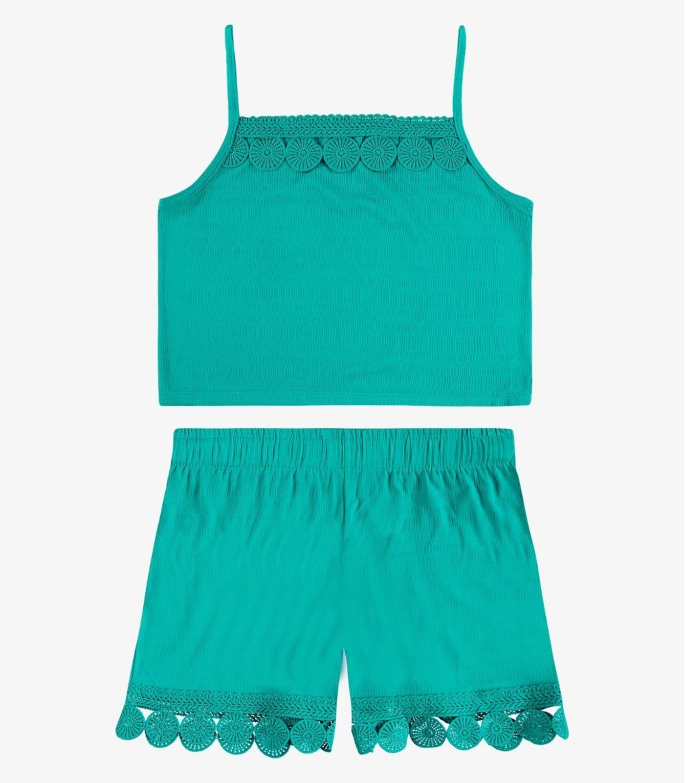 Infantil - Conjunto Regata Com Shorts Rovi Verde
