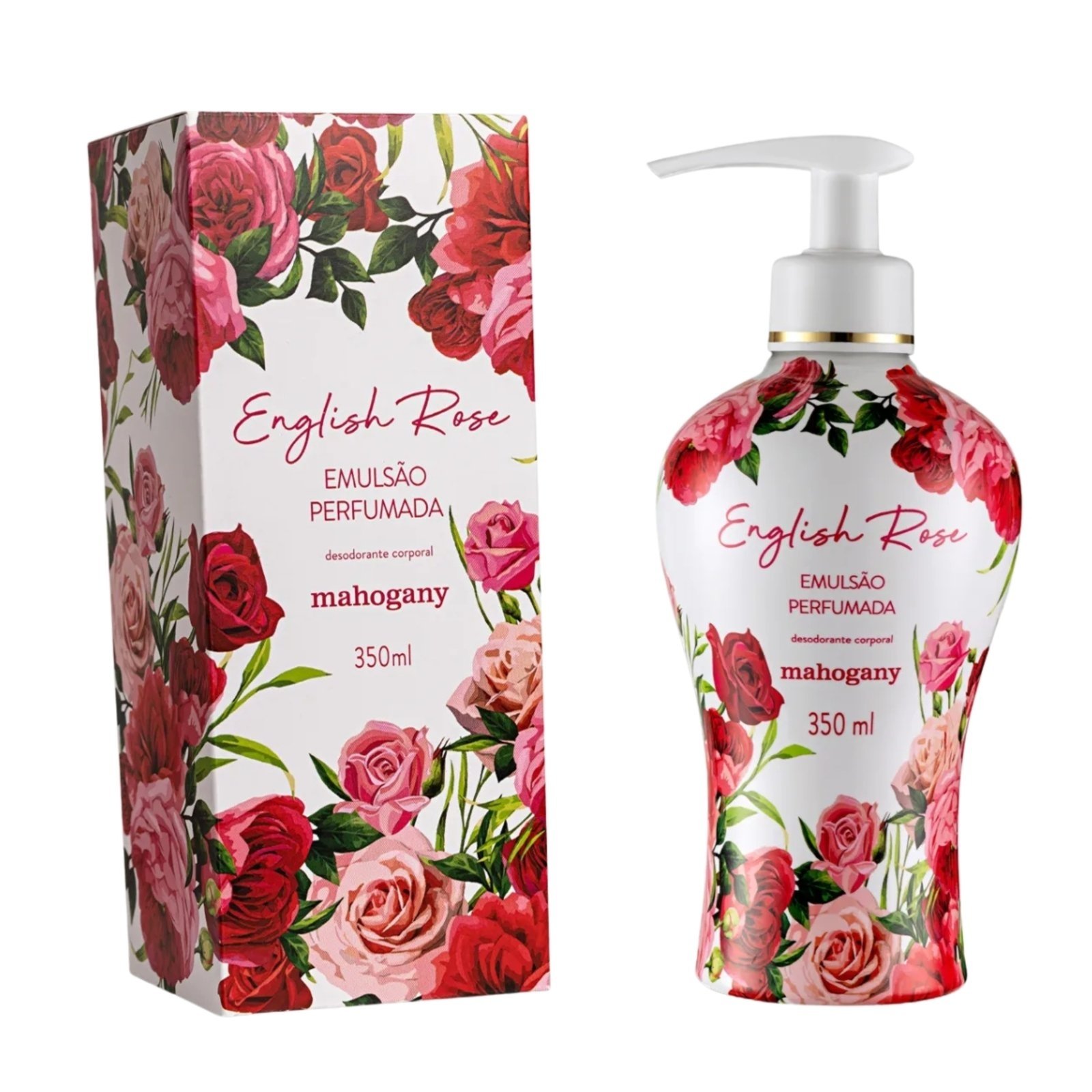 Mahogany Hidratante English Rose 350Ml