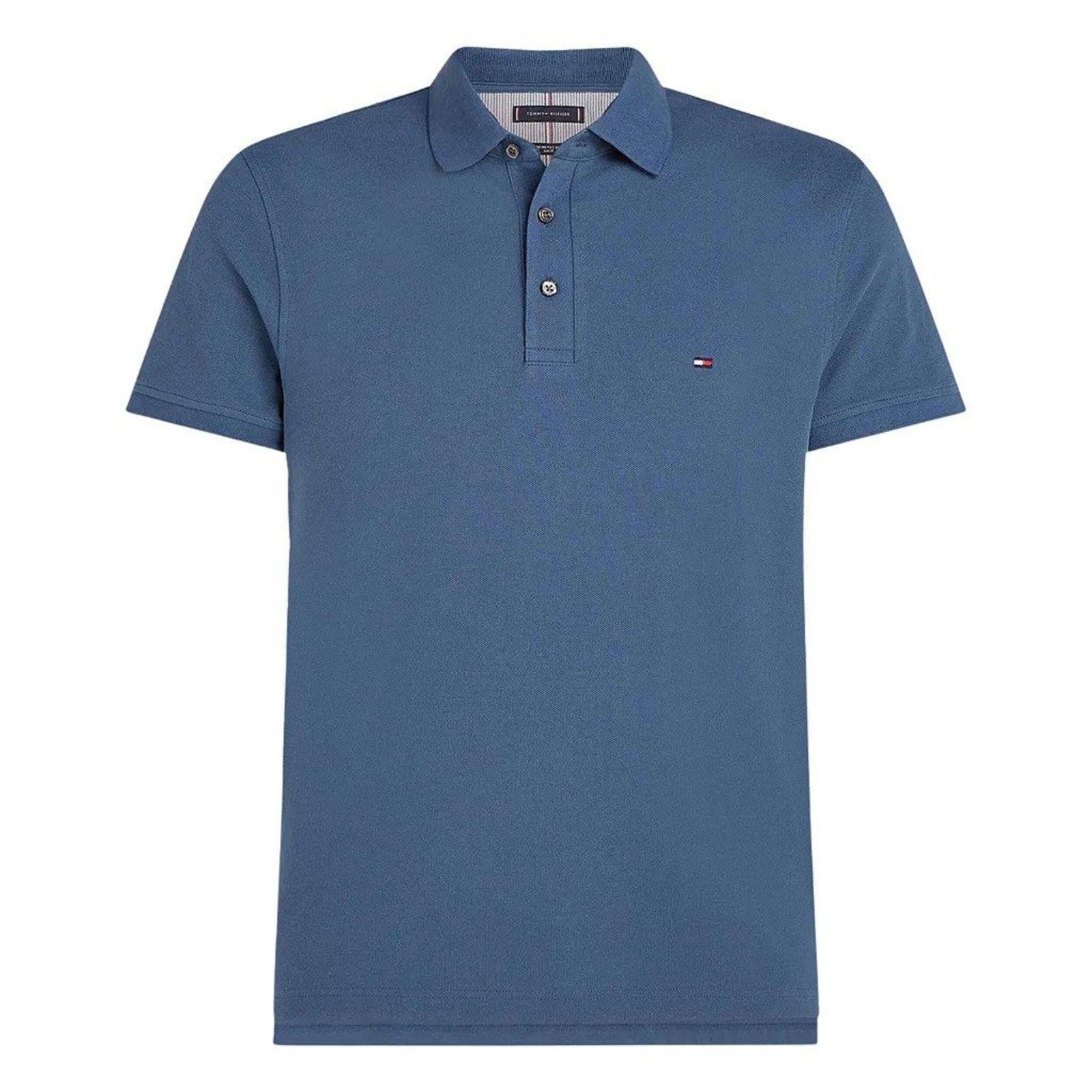 Camiseta Gola Polo Tommy Hilfiger 1985 Classic Fit Azul