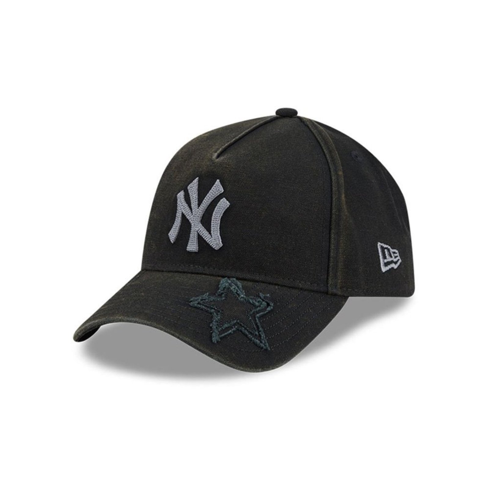 Bone New Era 9FORTY New York Yankees Star Visor