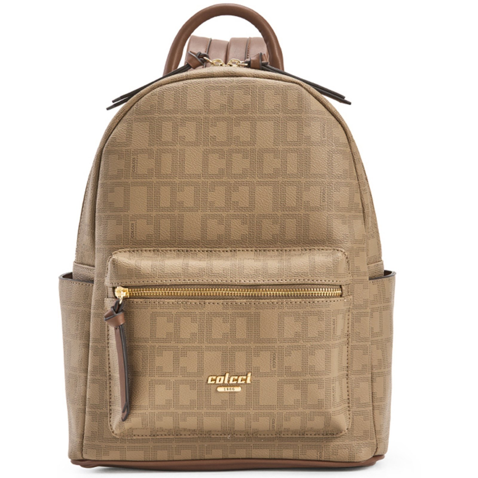 Mochila Colcci Logomania In25 Marrom Feminino
