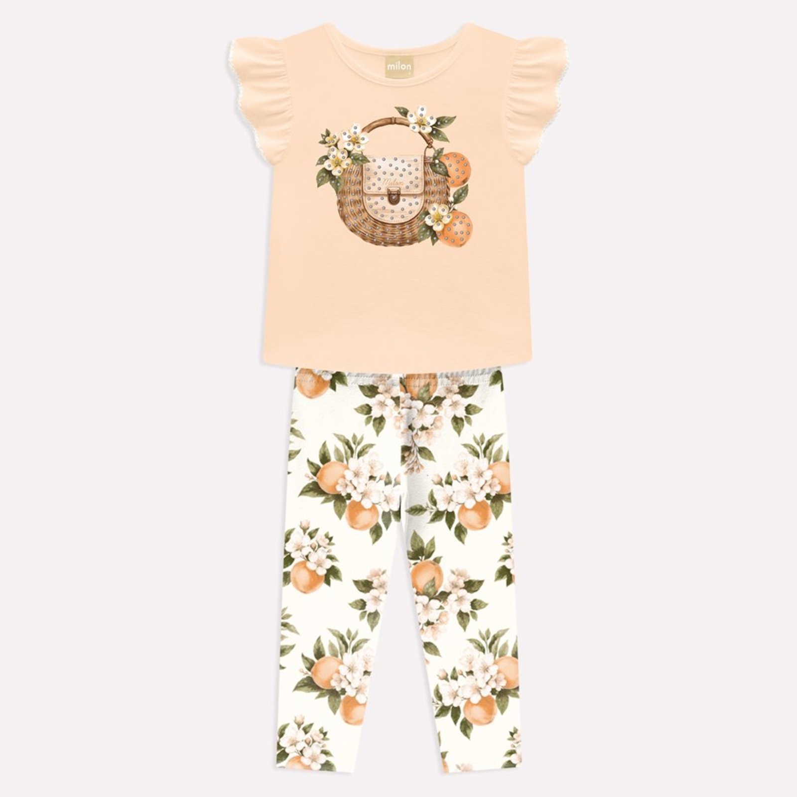 Infantil - Conjunto Menina com Strass Milon