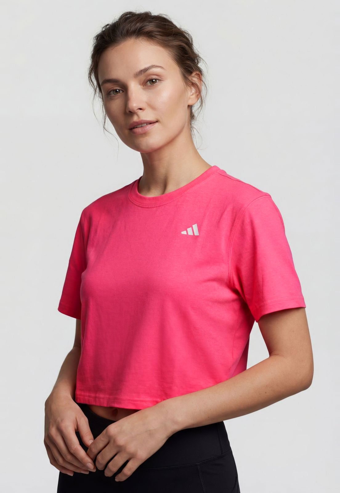 Vista 2 Camiseta Feminina adidas Performance WE MIN rosa adidas performance rosa