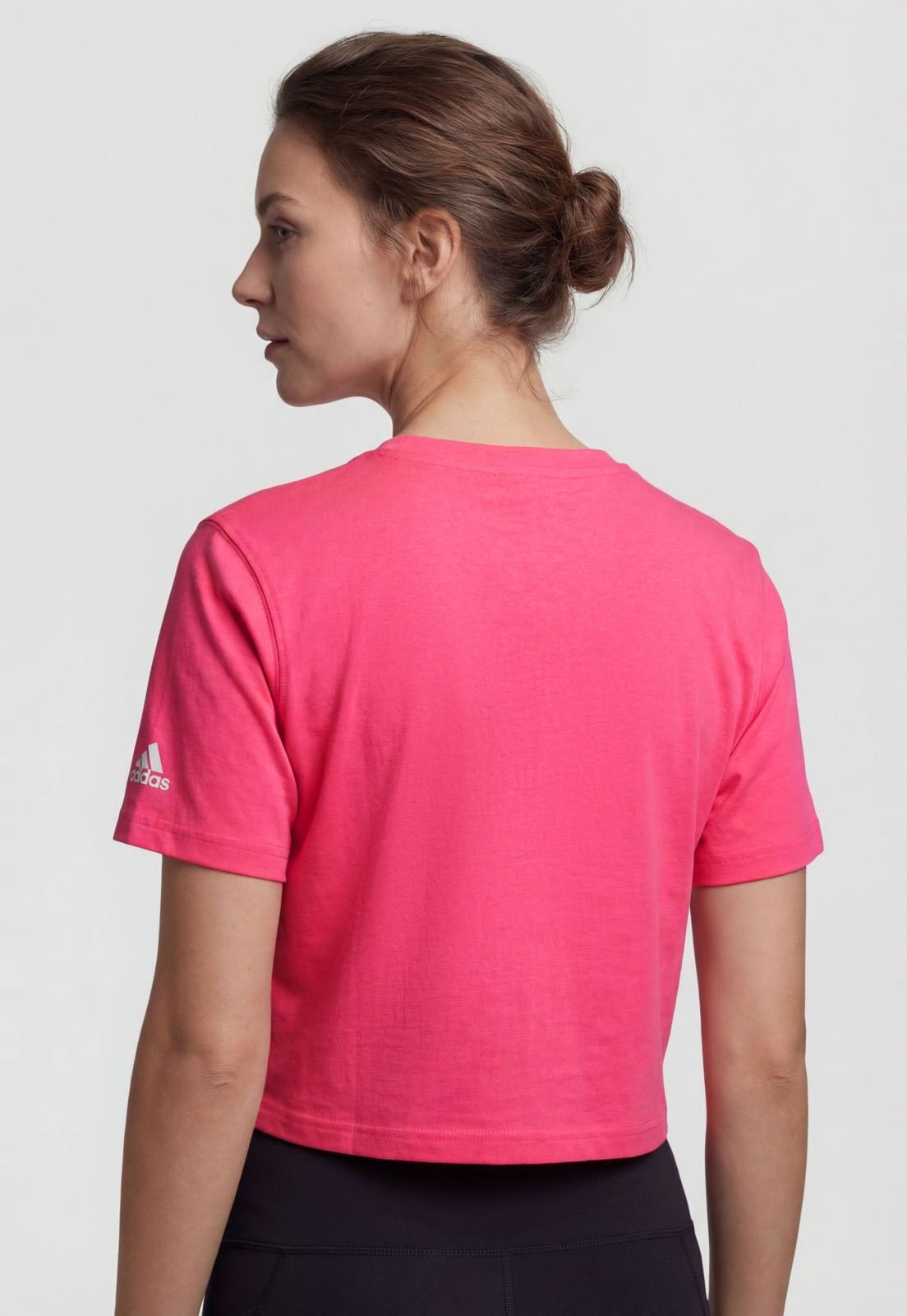 Vista 3 Camiseta Feminina adidas Performance WE MIN rosa adidas performance rosa