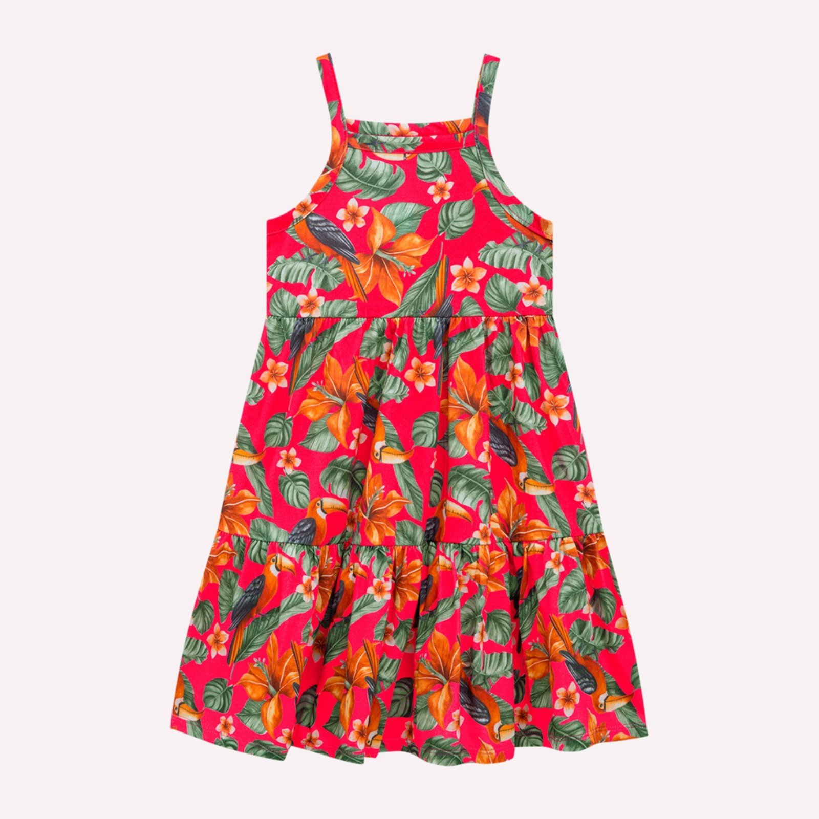 Infantil – Vestido Menina Tropical Nanai