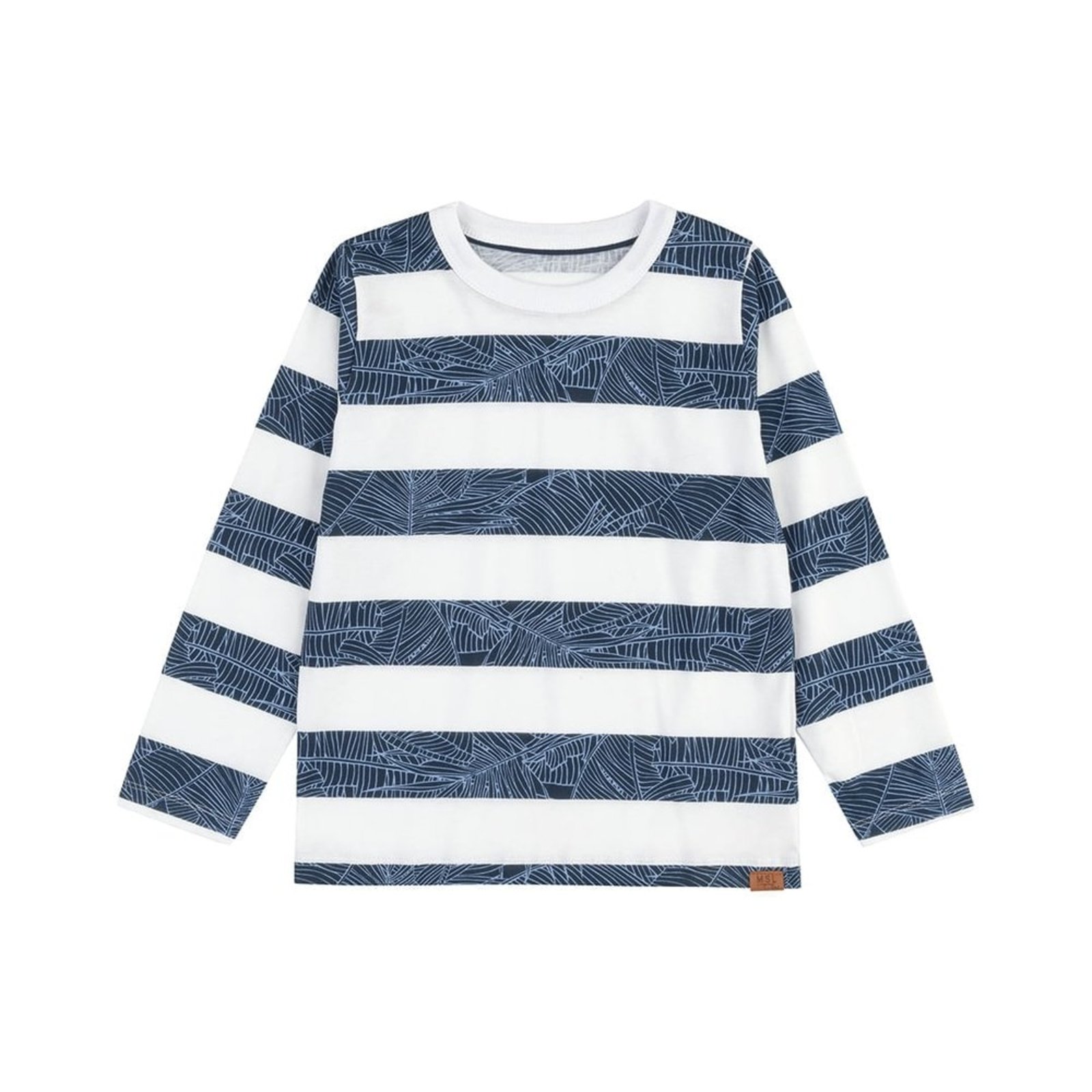 Infantil - Camiseta Manga Longa Listrada Menino Marisol
