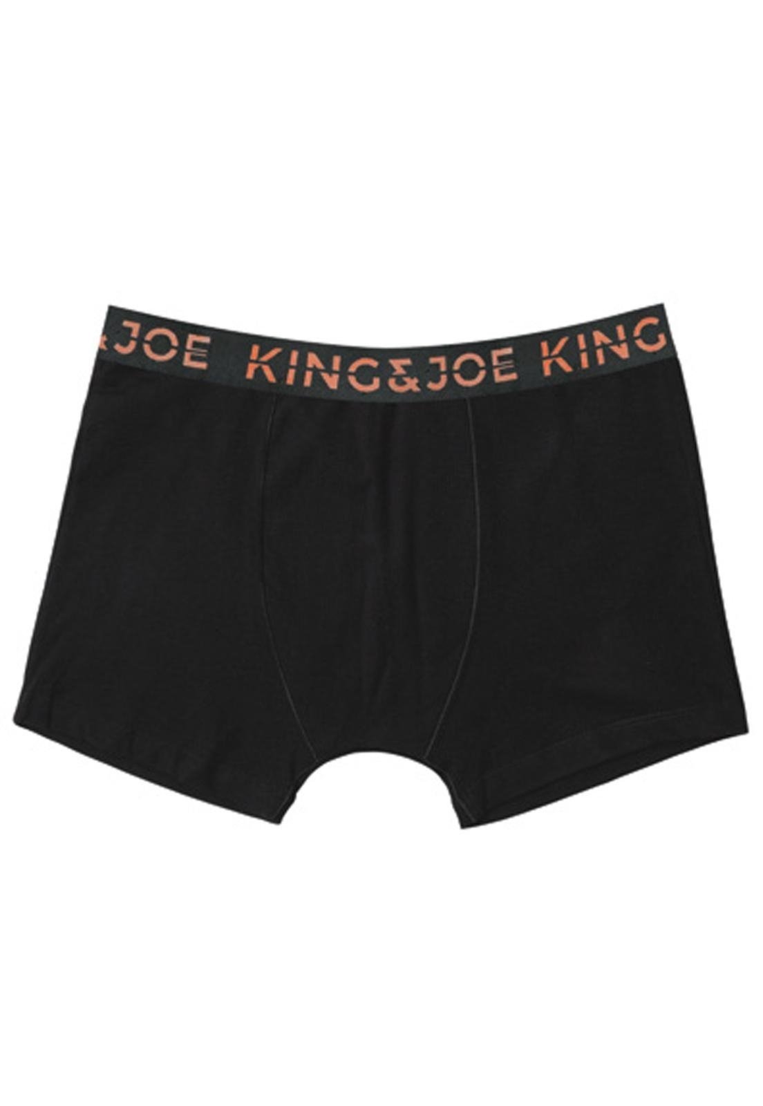 Vista 2 Cueca Boxer Elástico Neon Preto Preto Johnny Fox preto neon Johnny Fox preto neon