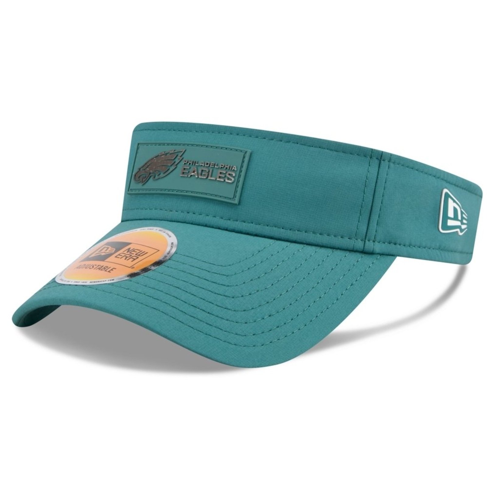 Headwear New Era Viseira Philadelphia Eagles Aba Curva Verde