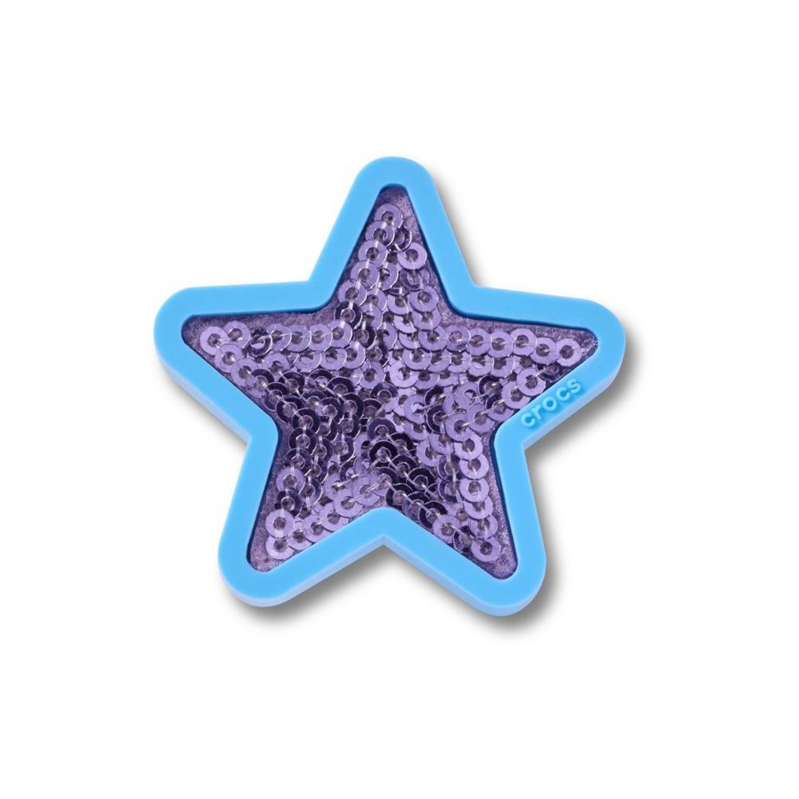Infantil - Jibbitz™ Estrela De Lantejoulas Único Branco